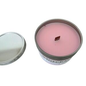Winecraft Rose Candle with Wooden Wick - Hand Poured‎ Candle - USA Made NEW